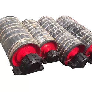 High Quality Steel and Wooden Conveyor From China OEM Customizable <b>Drum</b> Head for Crusher Good Price - Product Image 6