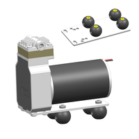 Pompe à piston sans balais PENGPU W6BL 12V 24V 5,5L/min 6,5Bar 30W, compacte, légère, à faible bruit, pour usage médical et de laboratoire
