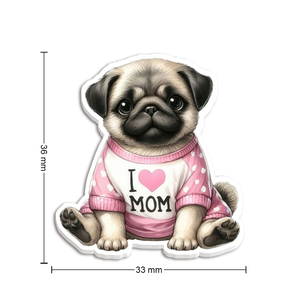 Resina de Mamá Perro, Acrílico Transparente con Purpurina Plana <span class=keywords><strong>para</strong></span> Pulseras, Insignias, Maquillaje, Cabujones, Abalorios, Lazos <span class=keywords><strong>para</strong></span> el Cabello, Llaveros, Regalos, Manualidades - Product Image 5