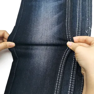 Aufar 12 oz kain denim melar 3/1 Kain jeans elastis tenun kain untuk jeans Wanita impor al por AL5G5019