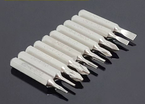 Tête de tour à fraiser manuelle en acier à outils S2 H4x28mm, pointe hexagonale magnétique 4mm, qualité DIY, OEM - Product Image 5