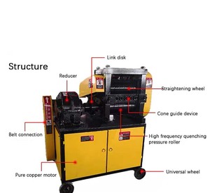 Metal Straightening Machine Scrap <strong>Rebar</strong> Straighter Machine Price <strong>for</strong> <strong>Sale</strong> - Product Image 3