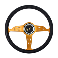 Volants de course automobile en PU de 14 pouces, volants sport universels pour le drift
