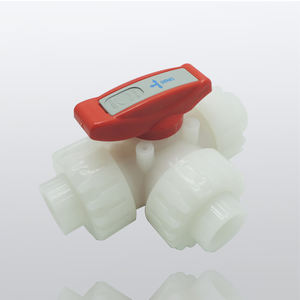 Manuale a tre vie valvola a sfera in CPVC per il controllo di olio di Gas di acqua OEM personalizzabile - Product Image 6
