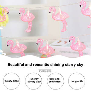 Guirlande de lumières féeriques à Led Guirlande lumineuse décorative pour mariage décoration de fête de Noël Veilleuse en forme de <span class=keywords><strong>flamant</strong></span> <span class=keywords><strong>rose</strong></span> - Product Image 5