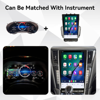 Autoradio GPS ZWNAV 13,6 pouces Android 13 DSP avec WiFi intégré pour Infiniti Q50 Q50l Q50s Q60 2014-2022 Lecteur stéréo Écran Carplay