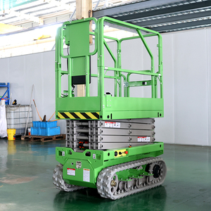 Plataforma Elevadora de Tijera Autopropulsada Hidráulica Pequeña y Portátil de 320 kg de Fábrica China - Product Image 3