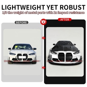 Cubierta de Motor de Fibra de Carbono Seca Estilo Alpha N, la Más Vendida, para BMW M3 G80 M4 G82 G83 - Product Image 4