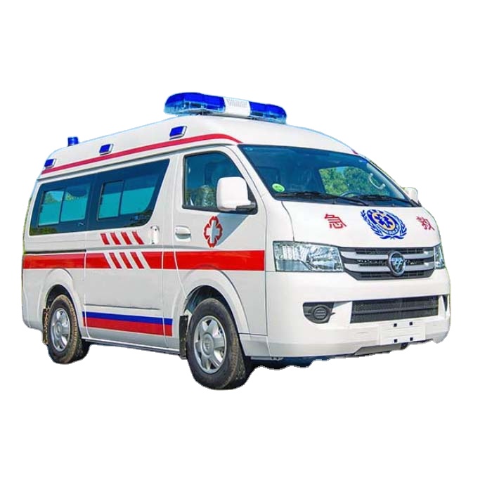 Низкая цена, автомобиль первой помощи 4x2 RHD Foton, появление скорой помощи, новый автомобиль скорой помощи