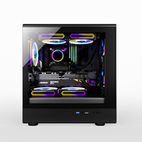 AntarcChill OEM ODM Computer Cases & Tower PC Cabinet Micro ATX PC Gaming Chassis Desktop PC Case With Tempered Glass Mesh Panel