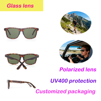 Lunettes de soleil polarisées avec monture TR90, imprimé léopard, légères, confortables, verres optiques UV400, lunettes de soleil pour hommes et femmes