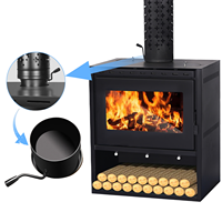 Poêle à granulés de bois brûleur poêle de chauffage automatique à économie d'énergie petit chauffage à granulés de granulés pour le chauffage commercial résidentiel