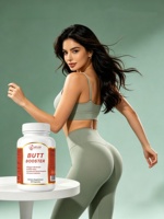 Capsules de suppléments à base de plantes pour l'agrandissement des fesses chez l'adulte, formule de croissance des hanches en 3 jours, favorise des courbes naturelles