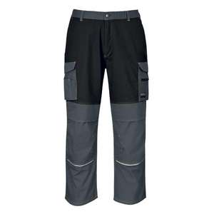 PORTWEST - KS13ZBRS Pantalón de granito negro/gris-EAN 5036108195213 PANTALONES DE TRABAJO DE RENDIMIENTO - Product Image 1