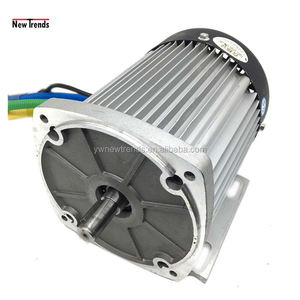 Moteur sans balais à grande vitesse 72v, 1800W, 60v, pour bricolage, moto électrique, Scooter, suv, voiture électrique à trois roues, caddie de Golf - Product Image 2