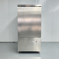 Kleine voedselverwerkingsfabriek plaatvriezer -60°C luchtgekoelde ultra-lage temperatuur automatische hoge productiviteit vriesapparatuur