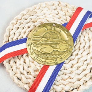 Medaglie da Nuoto con Texture <span class=keywords><strong>Vintage</strong></span>, Pressofuse in Oro, Argento e Bronzo, Progettate per Competizioni Professionali, Eventi Sportivi e Giochi - Product Image 2
