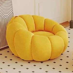 Z Luxury Nordic Modern Design Living Room Chair Fabric Velvet Lounge Chairs Lazy Single Seater Sofa - Product Image 4