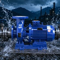 Pompe centrifuge industrielle horizontale pour conduite, entraînée électriquement, pour circulation d'eau – Prix compétitif