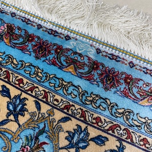 Alfombras Persas de Caza Azul Cielo de 60*90cm al por Mayor, Tapiz de Pared Tejido de Modal Ecológico - Product Image 3