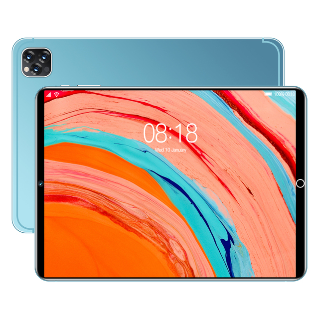 Wholesale 10.1 Inch Android Educational Tablet OEM Type C Octa Core 12GB RAM 512GB ROM Touch Screen Camera WiFi Kids Tablet Pc