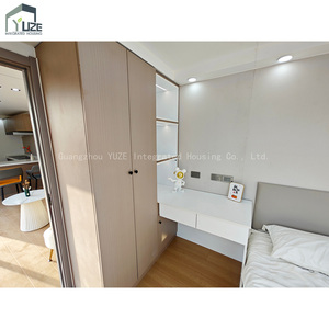 Cabine de luxe en acier préfabriqué, structure écologique, conception personnalisée, aménagement personnalisé, détachable, 40 <span class=keywords><strong>pieds</strong></span>, capsule navale, maison de type Apple pour hôtel - Product Image 4