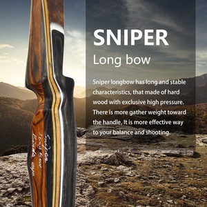 Vente chaude Nouveau Sniper 68 Pouces Main Droite Personnalisé Haute Qualité <span class=keywords><strong>Bois</strong></span> De Marque Traditionnel <span class=keywords><strong>Arc</strong></span> <span class=keywords><strong>Longbow</strong></span> - Product Image 3