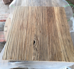 Bàn Ăn Gỗ Elm Tái Chế Cũ Trung Quốc Có Chân Gỗ/Bàn Ăn Gỗ Elm Tái Chế Cổ Điển Cho Nhà Hàng - Product Image 6
