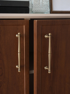 Vintage Segmented Bar Pulls Antique Brass Furniture Cabinet Handles for Wardrobe Kitchen Cabinet Drawer - Product Image 3