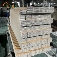 Panneaux muraux WPC imperméables de la marque JUANA, directement de l'usine, pour la décoration des murs et plafonds intérieurs, panneaux muraux WPC en PVC personnalisés