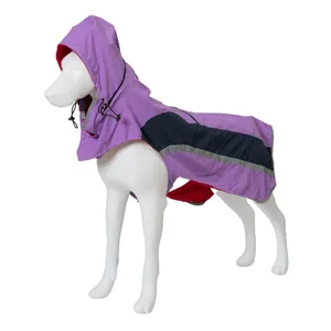 Winter Hoodies Jacket Coat Luxury Medium Size Husky Mesh Lining Dog Clothes For Dog