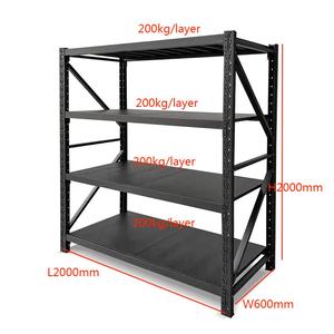Factory Hot Sale Adjustable Storage Racks, Custom Industrial Grade, Epoxy Coated Anti-Rust, Easy Assembly <b>Shelves</b> - Product Image 6