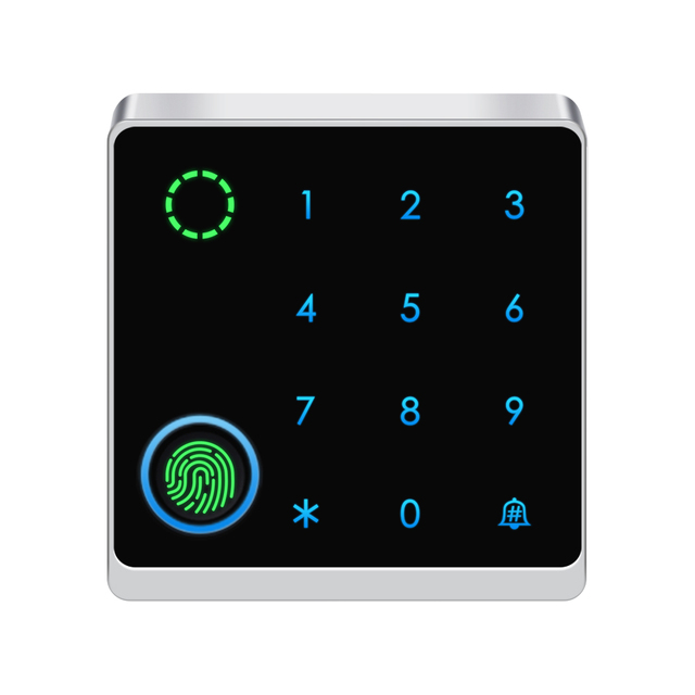 SZMYQ Tuya Smart Home Product WiFi Automatic Access Control System with Fingerprint PIN Touch Keypad Waterproof IP66 Main Gate