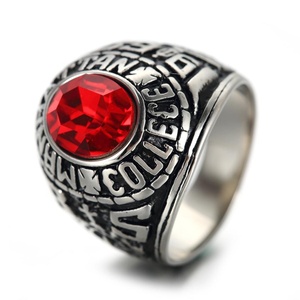 Nhẫn nam thép không gỉ phong cách cổ điển hình đại bàng, trang sức cá nhân hóa dành cho quân đội Mỹ, dành cho lính Mỹ - Product Image 5