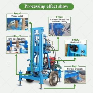 Máquina Perforadora de Pozos de Agua de Senegal para Perforaciones Pequeñas de 50m 100m 150m 200m 300m 600m 35hp - Product Image 5