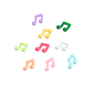 Mini Little Note Bright Face 20 pièces/sac Accessoires en résine pour ongles DIY Produits pour ongles multicolores - Product Image 5