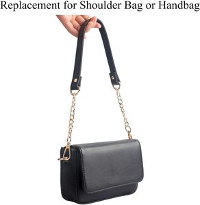 Beaulegan <b>Purse</b> Chain Handles Microfiber Leather Replacement For Shoulder Bag Or Handbag Inch Long PCS Silver - Product Image 5