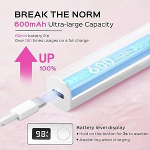 Lampe UV 5W pour ongles en gel, lampe à LED portable pour ongles, mini sèche-ongles avec écran LCD, lampe UV portable pour ongles - Product Image 3
