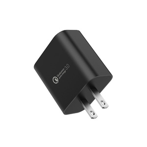 Chargeur de <span class=keywords><strong>batterie</strong></span> de voiture universel 9V2A QC3.0 Chargeur mural rapide pour téléphone USB avec port USB, prise US, UK, EU, accessoires mobiles, charge rapide 18W - Product Image 5