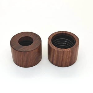OEM Brand <b>Diffuser</b> Custom Birch Wood Factory Supply Non Spill Perfume Wood Material Smart Lids Cover for Glass <b>Bottle</b> - Product Image 1