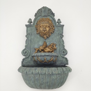 Artesanías y regalos Estatuilla con tema de Ángel Fuente de agua Resina personalizada Religiosa Europa Interior Respetuoso con el medio ambiente Puerto de Xiamen - Product Image 4