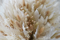 Buket Pernikahan Rumput Pampas Warna Sesuai Pesanan untuk Pengantin & Pengiring Pengantin Gaya Rustic Boho 55CM Kain Non-Woven