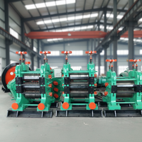 Ligne de production d'armatures en acier laminé à chaud avec contrôle PLC, composants essentiels, machine à rouler les barres ondulées