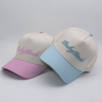 Gorra de béisbol deportiva personalizada con bordado de 5 paneles para hombre, perfil medio-alto, corona curvada y visera, estilo Ka Frame