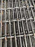 Maille de fil métallique ondulée à faible teneur en carbone, de bonne qualité, provenant d'une usine de fabrication