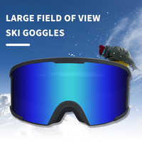 Lunettes de ski anti-impact, anti-buée, UV400, nouvelle conception, pour snowboard, équipement de ski, lunettes de neige, Espejo De Nieve