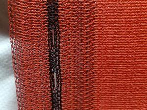 Red de advertencia de plástico HDPE 100% de alta calidad naranja con malla de valla de red de seguridad de andamio de agujero negro - Product Image 3