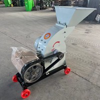 Nouvelle Grande Broyeuse Multifonctionnelle à Lames pour Maïs, Paille, Fourrage, Alimentation du Bétail, des Moutons et des Porcs, avec Fonction de Décorticage et de Broyage Haute Performance