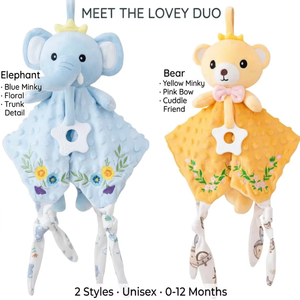 Couverture de sécurité personnalisée OEM en forme d'éléphant pour bébé, jouet en peluche doux, <span class=keywords><strong>doudou</strong></span> pour nouveau-né, cadeau de naissance - Product Image 6