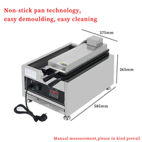 Taiyaki portable électrique automatique commercial rôti forme personnalisée gaufrier Taiyaki Machine poisson gaufre pour collation